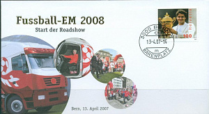 Швейцария, ЧЕ 2008, Старт Roadshow конверт